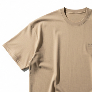 Wholesale Quality Oversized T-<b>shirt</b> Men Custom Puff Print Streetwear Heavyweight Cotton Plain Blank Tee <b>Shirt</b> Bulk - Product Image 2