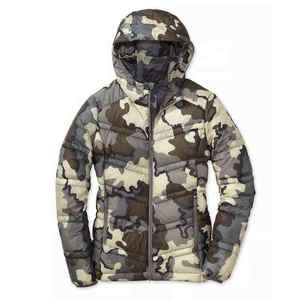 Custom Down Insulated Hunting <b>Jacket</b> <b>Mens</b> <b>Camo</b> Hunting <b>Jacket</b> Lightweight Waterproof Breathable Winter Outdoor Coat - Product Image 4