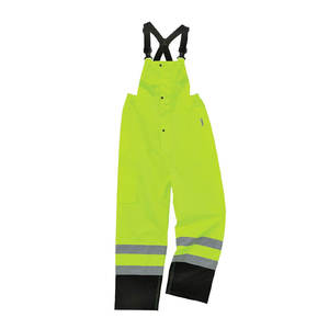 Pantalon de sécurité réfléchissant haute visibilité ANSI Classe 3, imperméable, avec logo personnalisé LED, sécurité routière, industriel - Product Image 1