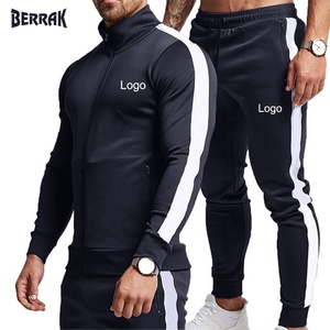 Survêtement décontracté pour homme, sweat à capuche et pantalon de survêtement, ensemble deux pièces, vêtements de sport de haute qualité, nouvelle collection, 2021 - Product Image 1