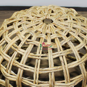 Artex Dong thap โคมไฟหวายทำมือจากหญ้าทะเลทำจากโรงงานเวียดนามแบบดั้งเดิม - Product Image 3