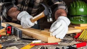 Gants de travail en cuir pour hommes ou femmes, pour la construction, la coupe du bois, la conduite, résistants à l'eau, chauds et doux - Product Image 3