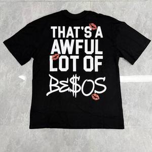 T-shirt Homme Personnalisé Oversize en Coton Peigné 100% de Haute Qualité, Lavage Acide, Impression DTG, Style Streetwear, Grammage Lourd, Effet Vieilli - Product Image 4