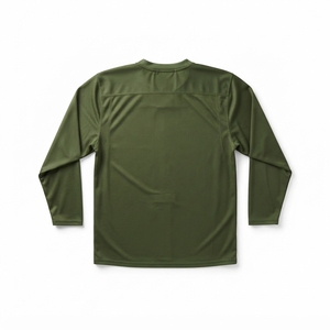 Conjunto completo de uniforme de hockey con camiseta deportiva y pantalones cortos a juego, tela ligera y transpirable, ajuste cómodo y adecuado. - Product Image 3