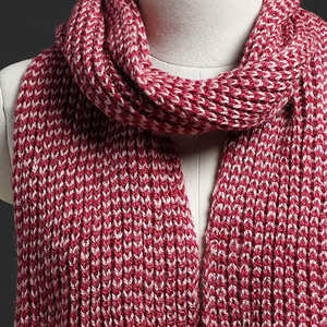 Bufanda Tejida Minimalista Unisex - Pañuelo de Invierno Versátil - Calentador de Cuello de Punto Acanalado Suave con Logotipo Personalizado - Product Image 3