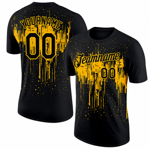 Camiseta de Tenis Unisex de Manga Corta, Secado Rápido, 100% Poliéster, Diseño Retro Sublimado, Nombre del Equipo Personalizado, para Adultos - Product Image 1