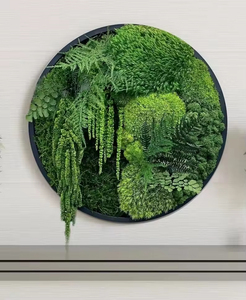Decorazione Paesaggistica per Interni ed Esterni, Rocce Verdi, Sfere di Muschio Artificiale Fatte a Mano, Muschio Eterno Ecologico Preservato per Pareti - Product Image 5