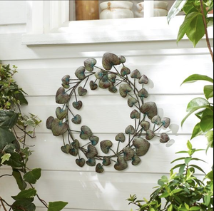 Luxury Metal Floral <b>Wall</b> Art Decorative Round <b>Flower</b> <b>Wall</b> Hanging Modern Living Room Bedroom Hotel Home Decor - Product Image 5