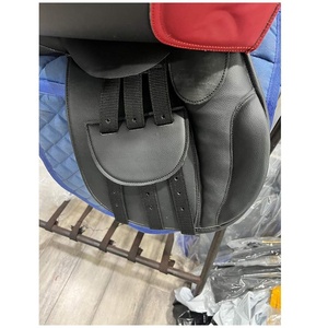 Silla de Montar Inglesa Acolchada Rosa de Calidad Premium, Silla de Salto para Caballo, Silla de Resistencia Más Vendida, Hecha de Cuero con Estructura de Plástico MV-ES 641 - Product Image 5