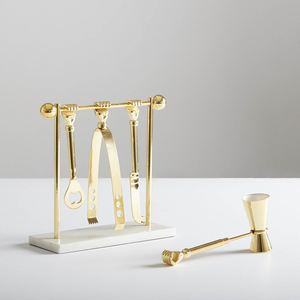 Ensemble d'outils de bar en laiton avec manche en bois d'acacia, design unique, outils de bar en promotion, outils de bar de qualité supérieure à prix abordable - Product Image 5