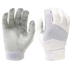 Gants de frappeur de baseball/softball en polyester/coton respirants de qualité supérieure, couleur personnalisée, pour droitier, avec fermeture auto-agrippante – Vente chaude - Product Image 1