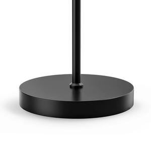 Elegante Lámpara de Pie con Pantalla de Tela Blanca y Base Estable para Decoración Moderna del Hogar - Product Image 2