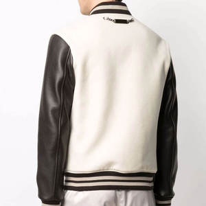 High Quality Best Wholesale Prices Casual Plain <b>Men</b> Varsity Jacket Trending Style New Arrival Varsity <b>Men's</b> Jackets - Product Image 6