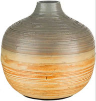 Vase en bambou filé exportateur fait à la main écologique décor à la maison durable léger cadeau prêt du Vietnam
