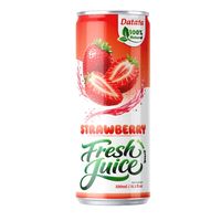 Jus de fruits frais 100% pur OEM/ODM, 330 ml, en conserve stérilisée, vente en gros, haute qualité, boisson aux fruits naturelle originale