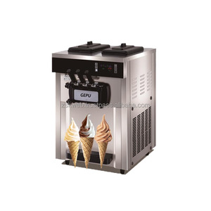 เครื่องทำไอศกรีมแบบตั้งโต๊ะขนาดกะทัดรัด สำหรับทำไอศกรีมซอฟต์เสิร์ฟ เหมาะสำหรับร้านขนมหวานและร้านกาแฟ - Product Image 6