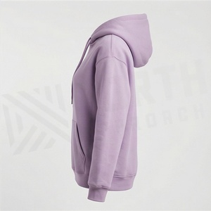Custom Women Oversized Fleece Hoodie <b>Long</b> Cotton Pullover <b>Sweatshirt</b> Plus Size Streetwear OEM Service Exclusive Tops - Product Image 3
