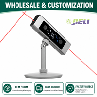 Niveau laser LED double axe de qualité industrielle avec précision de 0,2 mm, inclinomètre numérique magnétique USB, auto-nivelant OEM/ODM
