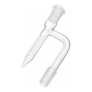 Récepteur de distillation Dean-Stark en verre borosilicaté PYREX 10 mL avec raccords 24/40 pour distillation en laboratoire - Product Image 1