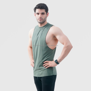 Camiseta sin mangas ligera para gimnasio para hombre, chaleco de maratón deportivo informal de vendedores, chaleco de secado rápido para Fitness sin mangas para culturismo - Product Image 4