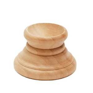 Wooden Egg Holder Set Natural Wood Eco-Friendly Breakfast Egg Serving Cups Kitchen Dining Table Dishwasher <b>Safe</b> - Product Image 5