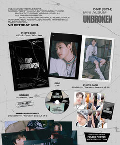 ONF - [UNBROKEN] 9º MINI ÁLBUM KPOP, EL MÁS VENDIDO EN COREA - Product Image 3