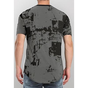 เสื้อยืดพิมพ์ลายกราฟิก 3 มิติสำหรับผู้ชาย |   เสื้อยืดแฟชั่นแขนสั้นฤดูร้อนลำลองสุดเท่ - Product Image 4