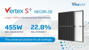 Paneles Solares <span class=keywords><strong>Trina</strong></span> Vertex S+ TSM NEG9R.28 de 430w 440w 450w, Módulos Fotovoltaicos de Doble Vidrio Tipo N con 30 Años de Garantía - Product Image 2