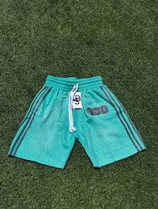 High Quality Streetwear Slim Fit <b>Men's</b> Cotton Fabric <b>Shorts</b> Print Drawstring <b>Waist</b> Casual Streetwear Jogger <b>Shorts</b> For <b>Men</b> - Product Image 3
