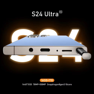 Smartphone Minimaliste S24 Ultra 5G Android 13 Écran Full HD 7,3 Pouces Version Double SIM Quad SIM Français 16 Go + 1 To 108 MP - Product Image 1