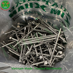 Clavos de Acero de 3.7 Pulgadas con Cabeza a Cuadros y Cuerpo Liso para Bricolaje y Mejoras del Hogar |   clavo de uso gene - Product Image 1