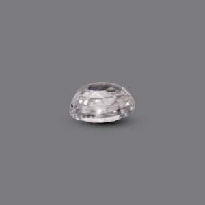 Natural White Zircon 4.55 Carat Loose Gemstone for Fine Jewelry - Product Image 3