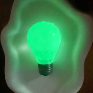 Bombilla Luminosa Nocturna Blanda, Pelota Antiestrés de Rebote Lento, Juguete Sensorial Suave para Aliviar el Estrés, Regalo Relajante para Escritorio - Product Image 3