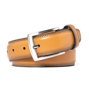 Nuevo Cinturón de Cuero Genuino para Hombre con Hebilla Automática, Estilo Casual de Negocios para Caballero, Uso Diario - Product Image 1