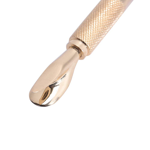 Outils de soin des ongles en acier inoxydable de qualité chirurgicale, double tête, double extrémité, réutilisables, couleur or rose, pour ongles en acrylique - Product Image 2