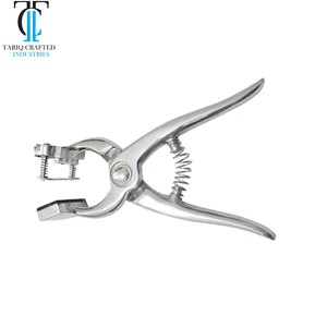Pince à tatouer pour bétail en acier inoxydable, instrument vétérinaire robuste, TARIQ CRAFTED INDUSTRIES - Product Image 3