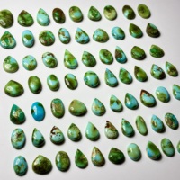Turquoises dorées naturelles du Sonoran, pierres précieuses en vrac, formes variées, cabochons polis, fabrication de bijoux, vente en gros