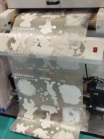 Film DTF abordable de qualité LEAF, impression directe sur film, rouleau A3 de film PET à transfert thermique pour machine DTF