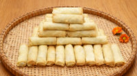 15min Friteuse à air Rouleau de printemps congelé pré-frit pour le petit-déjeuner, Vente en gros directe du fabricant