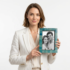 Handmade Luxury Eco-Friendly Oil-Proof Bone Inlay Modern Stylish Customized Size Extra Large Quick Dry Photo Frame Best Quality - Product Image 1
