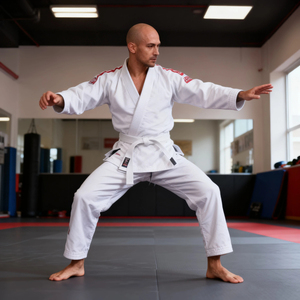 Uniforme de Judo de Alta Calidad al Mejor Precio, 100% Algodón, Ligero, de Secado Rápido y Transpirable para Adultos, Servicio OEM, Ropa de Artes Marciales Jiu - Product Image 5