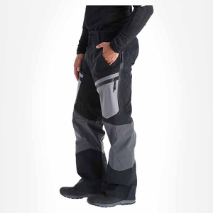 Pantalon de ski pour homme, respirant, imperméable, isolé en polaire, coupe-vent, chaud, écologique, coupe ample - Product Image 1