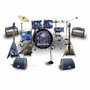 Miniature musicale : Ensemble de décoration modèle Megadeth - Product Image 1
