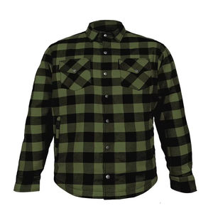 Camisa de Franela para Hombre, Ropa de Trabajo, 100% Algodón, Diseño Liso, Forrada, para Compradores Mayoristas de Fábrica OEM, Colección Primavera - Product Image 1