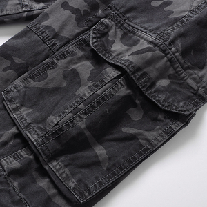 High Quality 100% Cotton Casual Men's Cargo Shorts Quick Dry & Breathable Outdoor Sports Hunting Wear Wholesale - Product Image 4