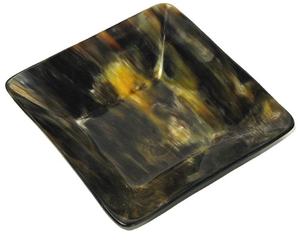 Juego de Platos Decorativos de Cuerno de Búfalo Natural, Platos de Cuerno de Ágata de Todos los Tamaños, Artesanías de Cuerno de Vaca Indio Pulido - Product Image 2
