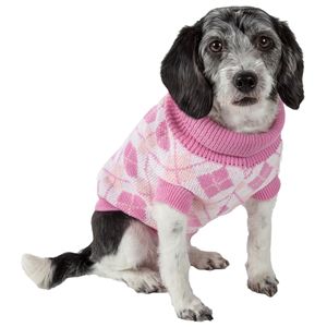 Maglione per Animali Domestici Stile Argyle a Coste, Abbigliamento Alla Moda e Elegante per il Tuo Amico Peloso - Product Image 2
