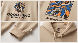 Sudadera con Capucha para Hombre, Diseño Personalizado OEM, Sublimación, Serigrafía, Invierno, Dos Tonos, Ropa Deportiva, Poliéster/Algodón - Product Image 6