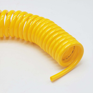 Ascent India PU Spiral Air Tube 6.5mm ID x 10mm OD 10m Coil Polyurethane Pneumatic <b>Compressor</b> <b>Hose</b> Blue - Product Image 5