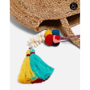 Pendentif de sac à pompon de créateur pour femme, breloque de sac à pompon, porte-clés de sac à pompon, pompon suspendu pour sac à main, sac à dos - Product Image 1